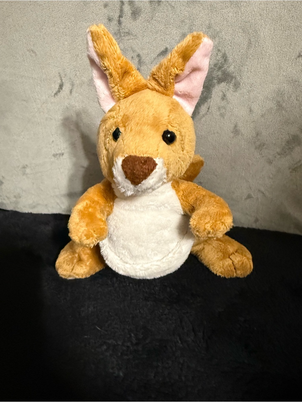 Webkinz Ganz Kangaroo HM180 Plush Brown Tan Retired No Code